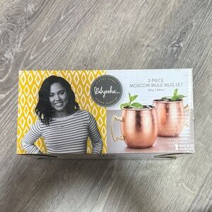 Ayesha Curry Copper Moscow Mule Mug Set